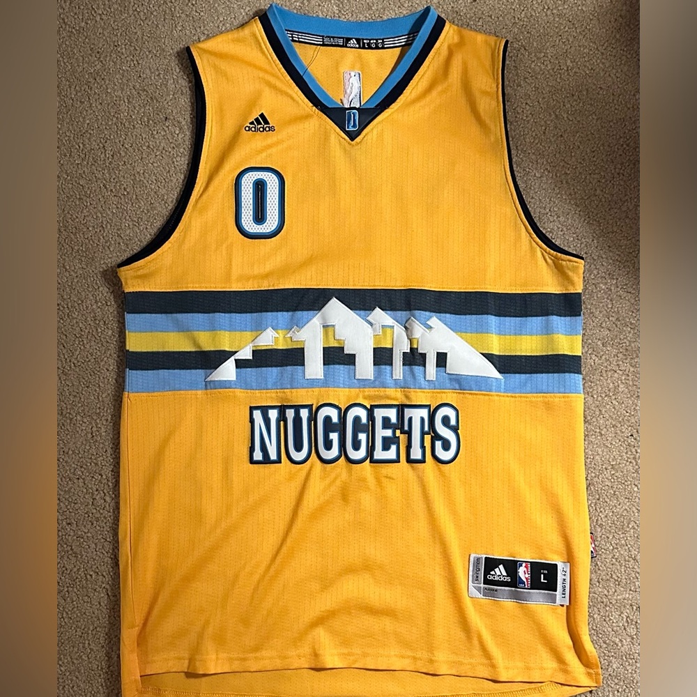 Adidas Emmanuel Mudiay Denver Nuggets jersey